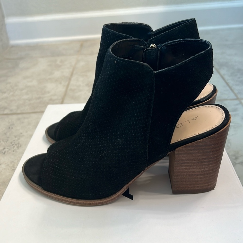 Aldo black heels. Size 8.5.